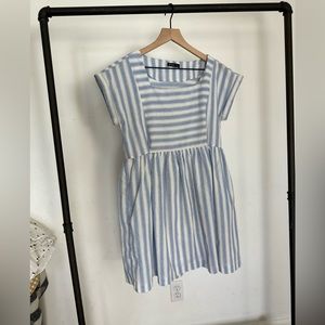 Blue white dress, worn once’s .